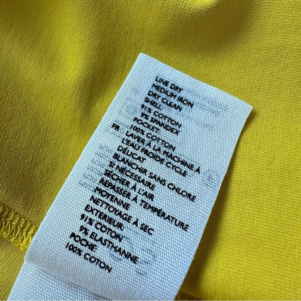COS women yellow dress size L - Picture 8 of 8